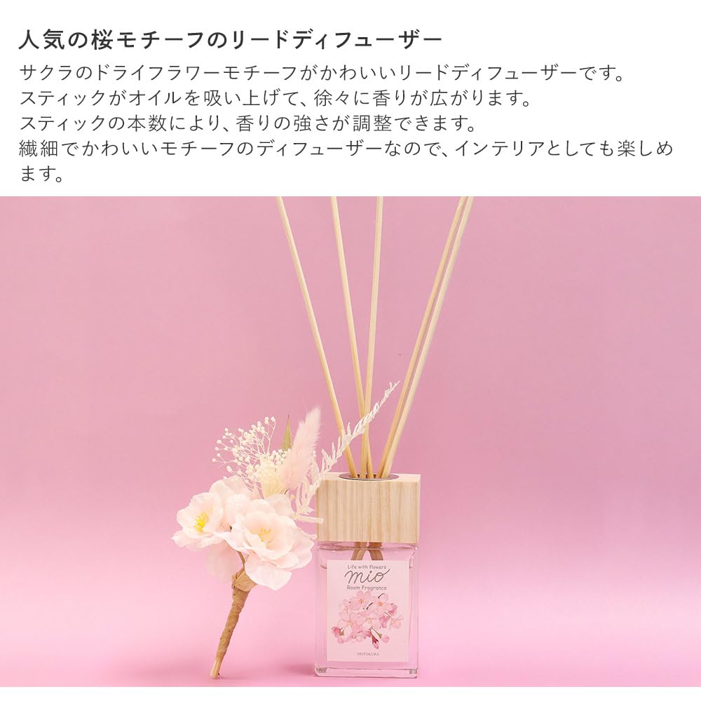 Amazon.co.jp: [ミッシュ キッシュ] ディフューザー 桜 SAKURA DRIED