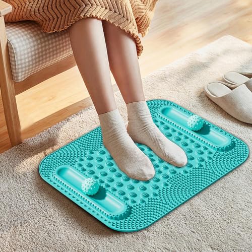 Tapis de points de pression pour pieds et stimulation jambe circulation maison
