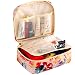 HiDay Travel Cosmetic Bag Toiletry Organizer Floral Makeup Pouch--Perfect for Your Cheerful Travel