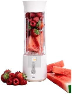 Blender Personal Shakes and Smoothies with BPA-Free Personal Blender, 14 oz, Raspberry (Pink)