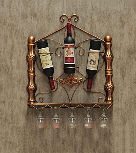Casier à vin pour optimiser l'espace et ranger vos verres suspendus