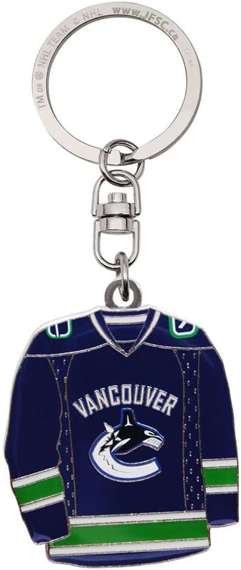 Vancouver Canucks 2-Sided Jersey Keychain