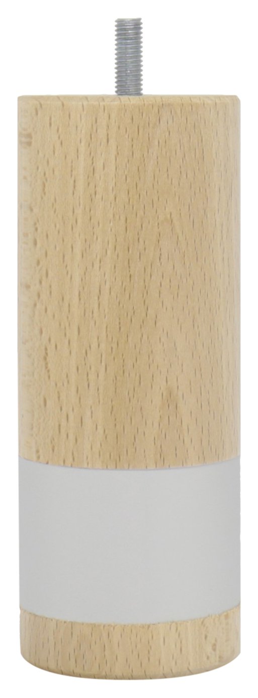 La Fabrique De Pieds Verni Clair Die Fertigt-Füße Am20170176 Spiel Von 4 Füße Im Bett Holz Lackiert Klar 15 X 6 X 6 Cm