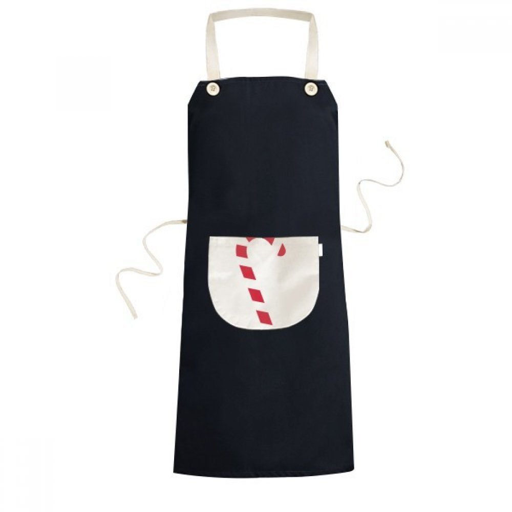 Tabliers de cuisine Noël feuille rouge anti-tache grand bavoir de poche noir homme femme