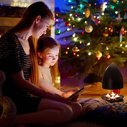 Zekkle Tea Candles Holder,Tea Light Metal Radiator,Tea Light Oven Radiator,Heating Candle Stove,Double-Walled Metal Radiator Candle Heater For Study, Office, Living Room #TOP4