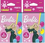 barbie panini 1983 Este blister contiene 7 bolsas de 5 pegatinas, es decir, 35 pegatinas en total.