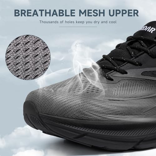 Image of Running Shoes for Men Lightweight Casual Walking Shoes Comfortable Breathable Tennis Sneaker Cushioning Trainers