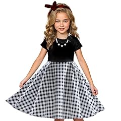 Black Top/White Black Plaid