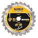 Produktbild Dewalt XR Extreme Runtime Kreissägeblatt (für Tauchkreissägen, Sägeblatt-Ø 165/20 mm, 24 WZ/FZ, für universelle Einsätze) DT99560