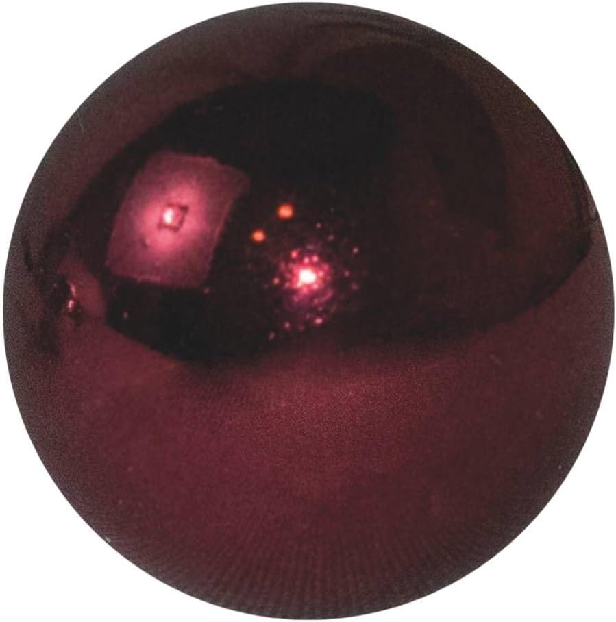 PriluxGlitter Ball Christmas 10 cm Maroon