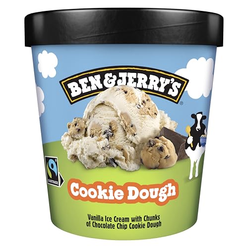 Ben & Jerry's Cookie Dough Vanilla Ice Cream Tub 465ml