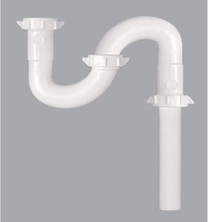 Plumb Pak 700WK S Trap, 1-1/4-Inch or 1-1/2-Inch by 20 1/2-Inch, White