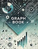  Graph Paper Notebook 1 Inch Squares: 100 Pages, Large, 8.5 x 11. 1 Inch Square Graph Paper, Grid Paper Notebook, Squared Graphing Paper