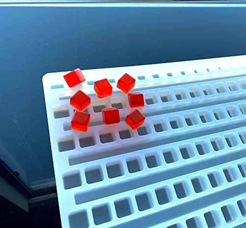 2.5 mL Square Gummy Mold - Universal Depositor - 176 cavity