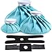 Ice Bag Packs for Injuries, Ohuhu 3 Packs [11" 9" 6"] Reusable Ice Bags with 2 Wrap, Hot & Cold Therapy and Pain Relief for Knee Leg Injury, 5-Pack (6"/9"/11") Light Blue for Hot Therapy is 122℉-140℉