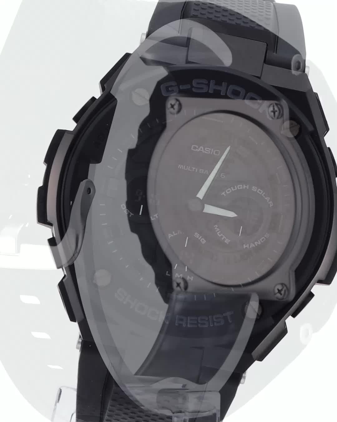 箱付き　CASIO G-SHOCK GST-W300G　ブラック GST-W300G-1A9JF | CASIO
