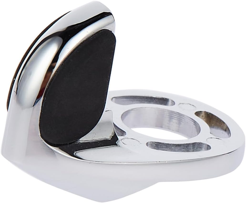 Kuryakyn 6310 Premium Contoured ISO Throttle Boss Motorcycle Handlebar Grip Accessory: Honda Gold Wing GL1800 Motorcycles with Heated Grips, Chrome, Pack of 1