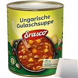 usy Bundle für Erasco Ungarische Gulaschsuppe (770ml Dose) + usy Block