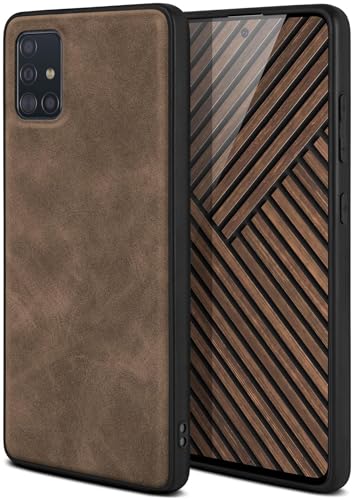 Coque Samsung A51 ONEFLOW Pali en cuir végétalien taupe