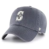 '47 Seattle Mariners Clean Up Adjustable Vintage Navy Hat