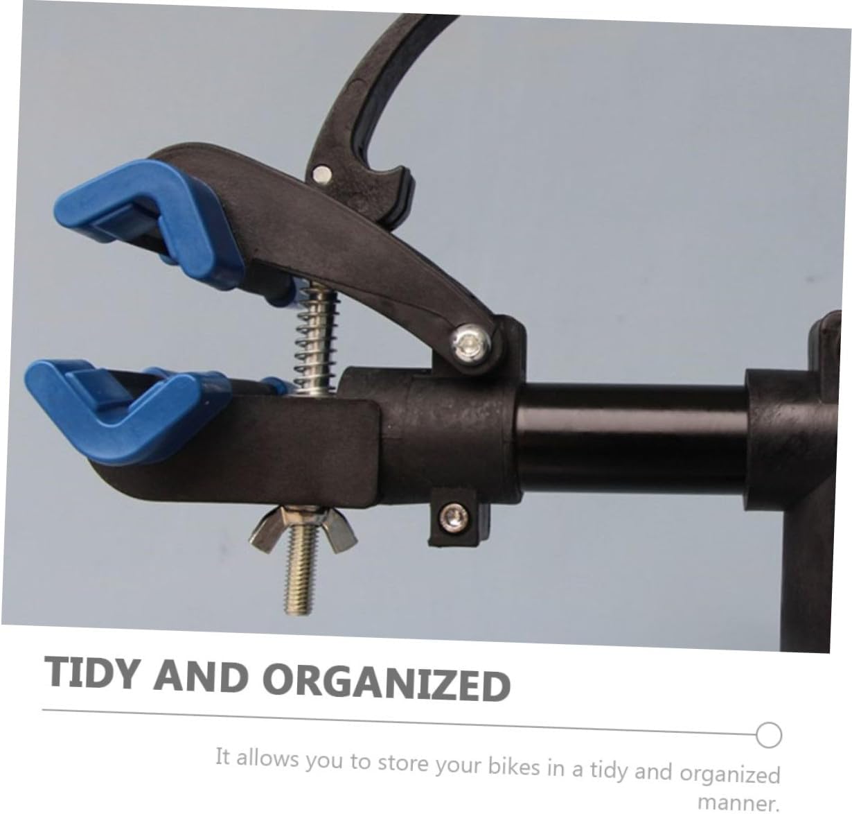 Zerodeko Sturdy Bike Wall Hanger Rack for Indoor Garage Storage High-carbon Steel and Plastic Bicycle Repair Stand with Smooth Edges for Secure Hanging and Organized Space Saving