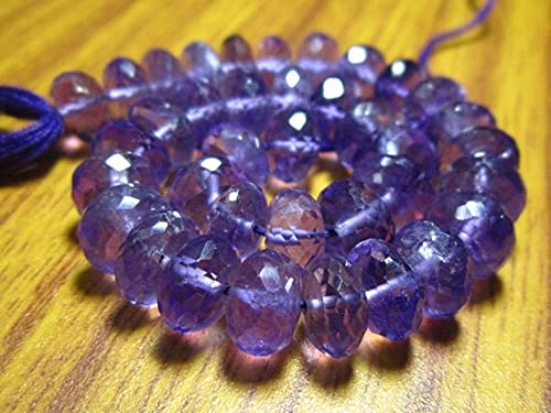 Fil améthyste africaine pour fabriquer un bracelet en pierres naturelles violettes