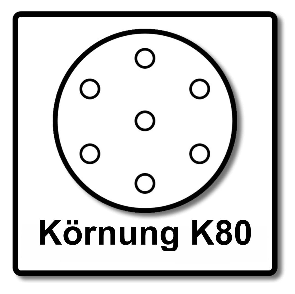 Makita 2 x papier ścierny na rzep 125 mm K80 100 szt. (2x P-43642) do DBO DCW DWE GEX PEX SXE BOS
