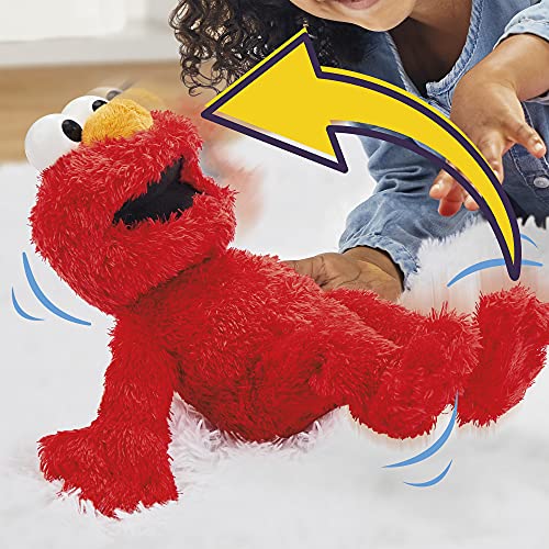 Sesame Street Tickliest Tickle Me Elmo, Laughing, Talking, 14-Inch Elmo Plush Toy, Toddler, Kids 18 Months & Up #TOP4