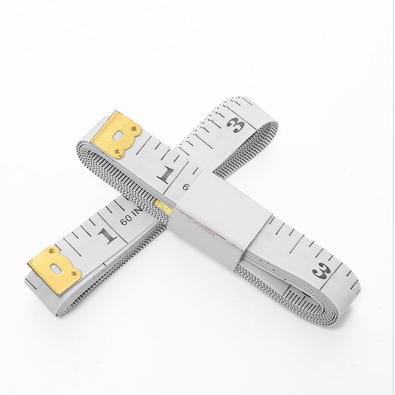 4 Pack Soft Tape Measure 60 Inch/150 cm Double Scale Flexible Measuring Tape for Body Sewing Tailor Cloth Fabric Crafts