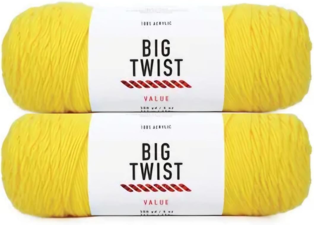 Warsted Value Yarn (Varsity Yellow)