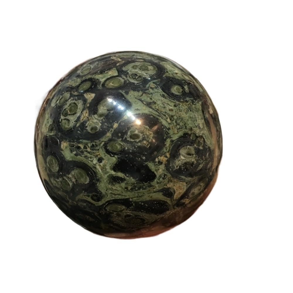 AARTERZZA Peacock Eye Crystal Ball Decoration Ornaments (Size : 8cm)