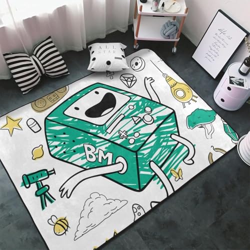 �A�h�x���`���[�^�C�� (2) �J�[�y�b�g �����` ���O �ėp �h�_�j �R�� �h�L �ӂ���Ǝ�G�� ������� ���g�[�Ή� �􂦂� ����~�ߕt 100 × 150 cm