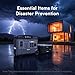 OUKITEL 5120W Power Station BP5000 Pro Max with 400W Solar Panel, 120/240V 5000W(Surge 9000W) AC Output Solar Generator for Home Battery Backup, 3200W Fast Charging, Expandable to 20kWh
