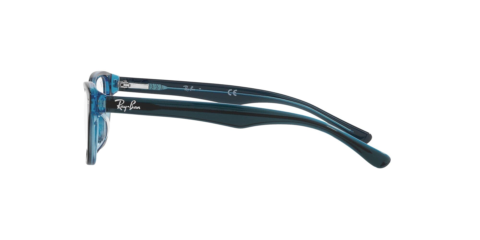 Ray-Ban Dziecięce oprawki do okularów korekcyjnych Ry1555f Low Bridge Fit Square