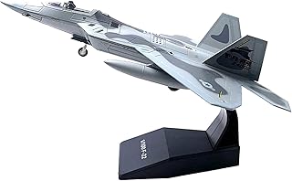 Perfeclan Collection 1/100 Scale Alloy F-22 Raptor Plane USA Airforce Military Fighter Aircraft Plane Model Display Birthj...