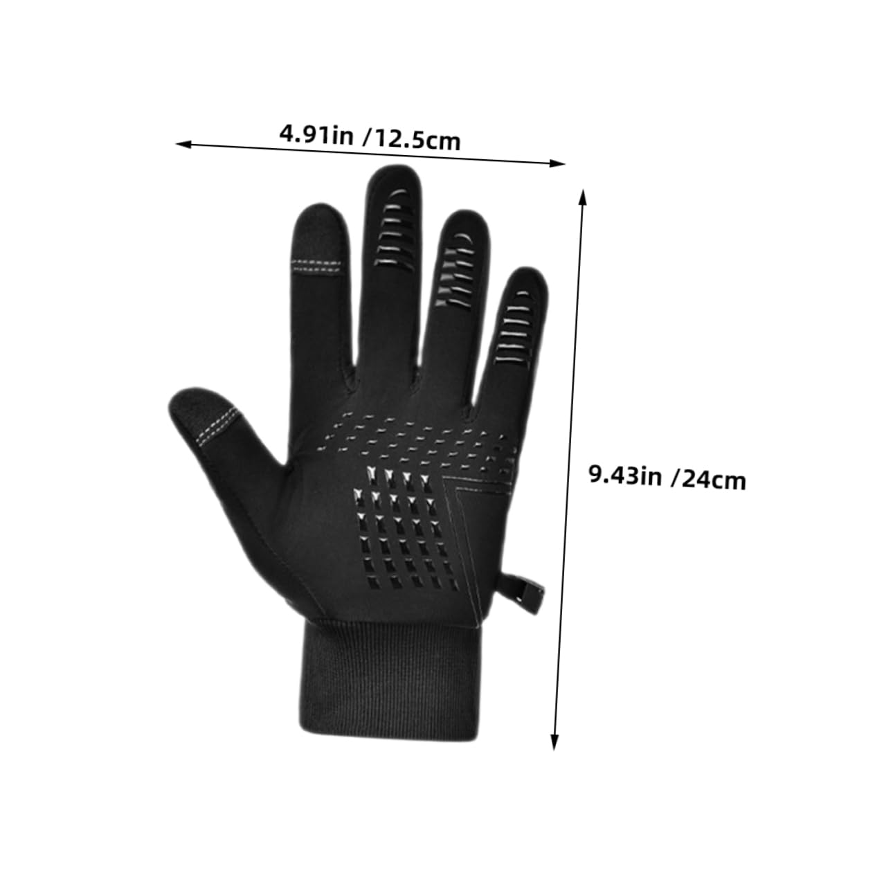 MUCKLILY Motorcycle Hand Warmers Windproof Waterproof Thermal Gloves Men's Women's Biking Skiing Winter