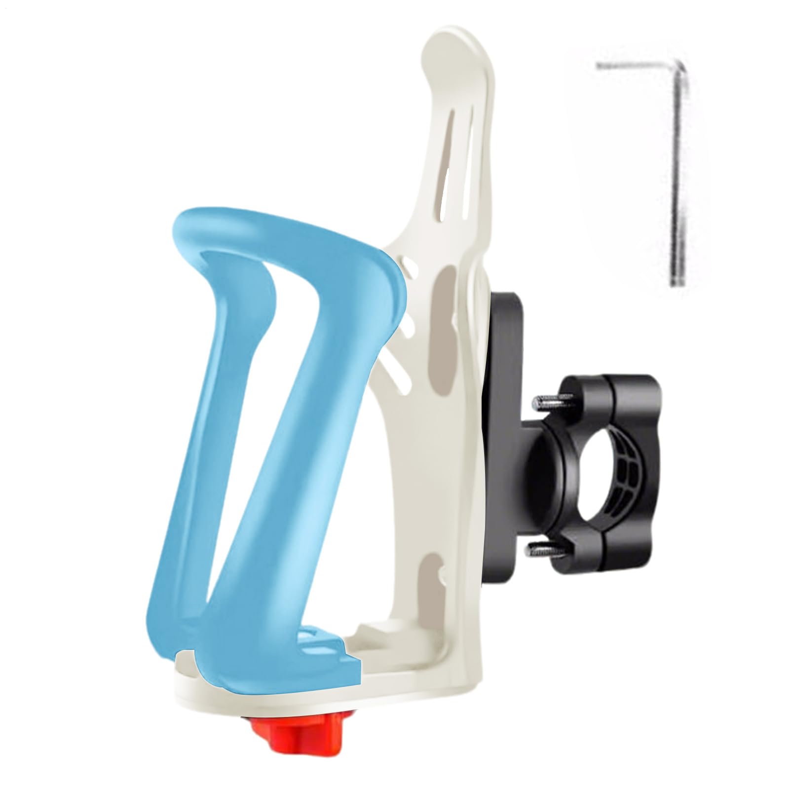 Portaborraccia Bicicletta Supporto Regolabile Per Manubrio 20-35 mm | Portaborraccia E Porta Bicchiere Per Bici Supporto Portabevande da Manubrio e 20-35mm per Bici Moto Scooter Passeggino Sedia