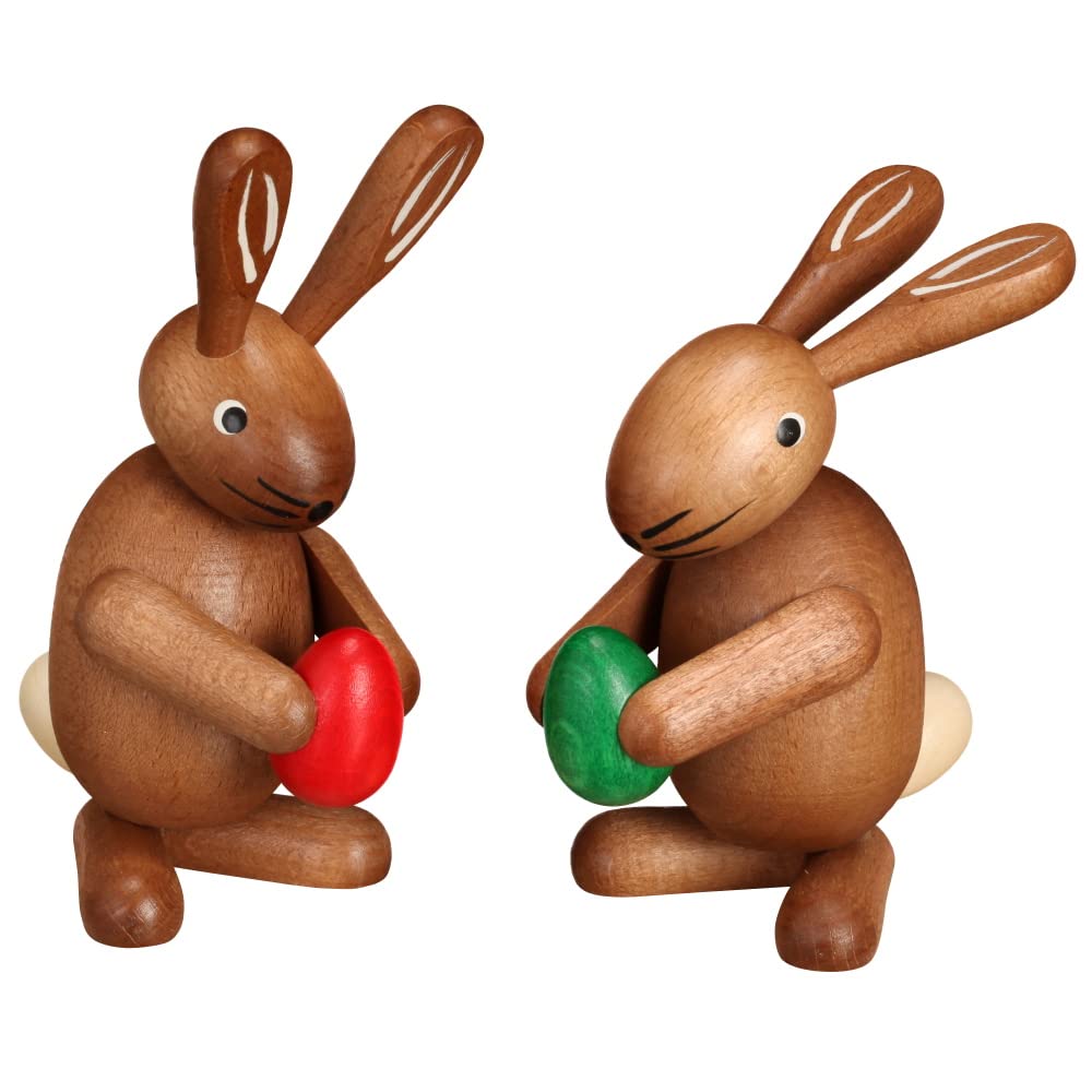 Lapins avec œufs colorés pour égayer votre table de Pâques en famille