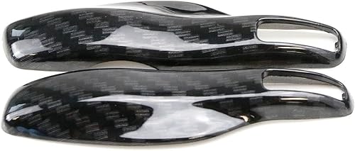 Miniatura 3 de Funda de protección para llave remota de plástico duro con patrón de fibra de carbono brillante para Porsche Cayman Cayenne Carrera 911997 Panamera