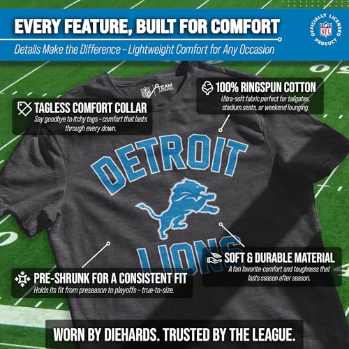 Image of NFL Gameday Cotton Blend T-Shirt for Men and Women - Licensed