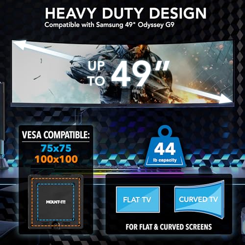 Mount-It! Heavy-Duty Ultrawide Monitor Arm up to 49