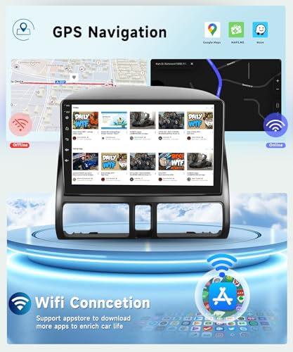 Image of 8 CORE 4G+64G Car Stereo Radio for Honda CRV 2002-2006