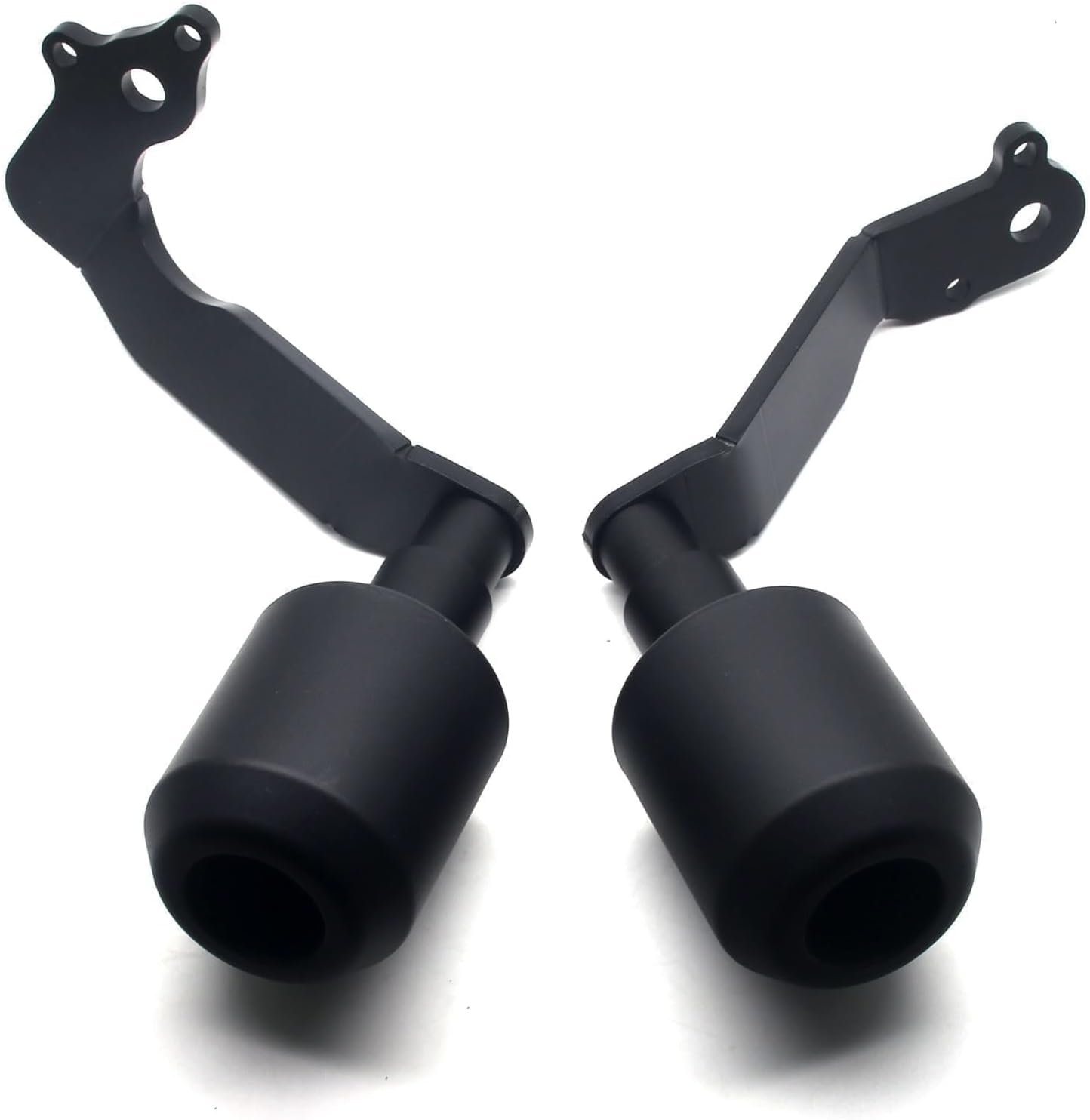 MZS Motorcycle Frame Sliders, Falling Crash Protector Guards No Cut Kits Black Compatible with YZF R3 YZF-R3 2019 2020 2021 2022 2023 2024