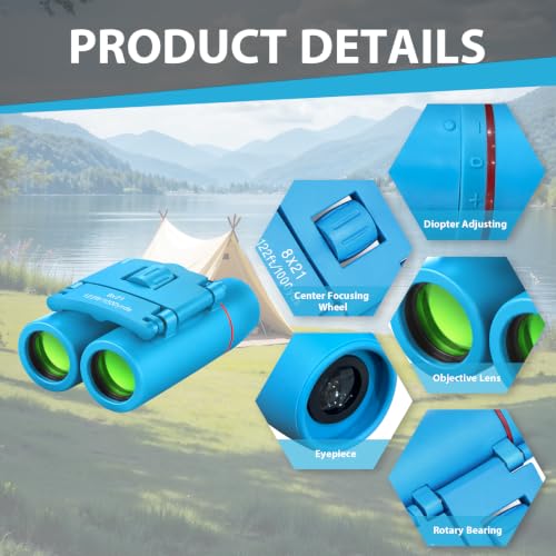 Image of Binoculars for Adults and Kids, High Powered Compact Binoculars