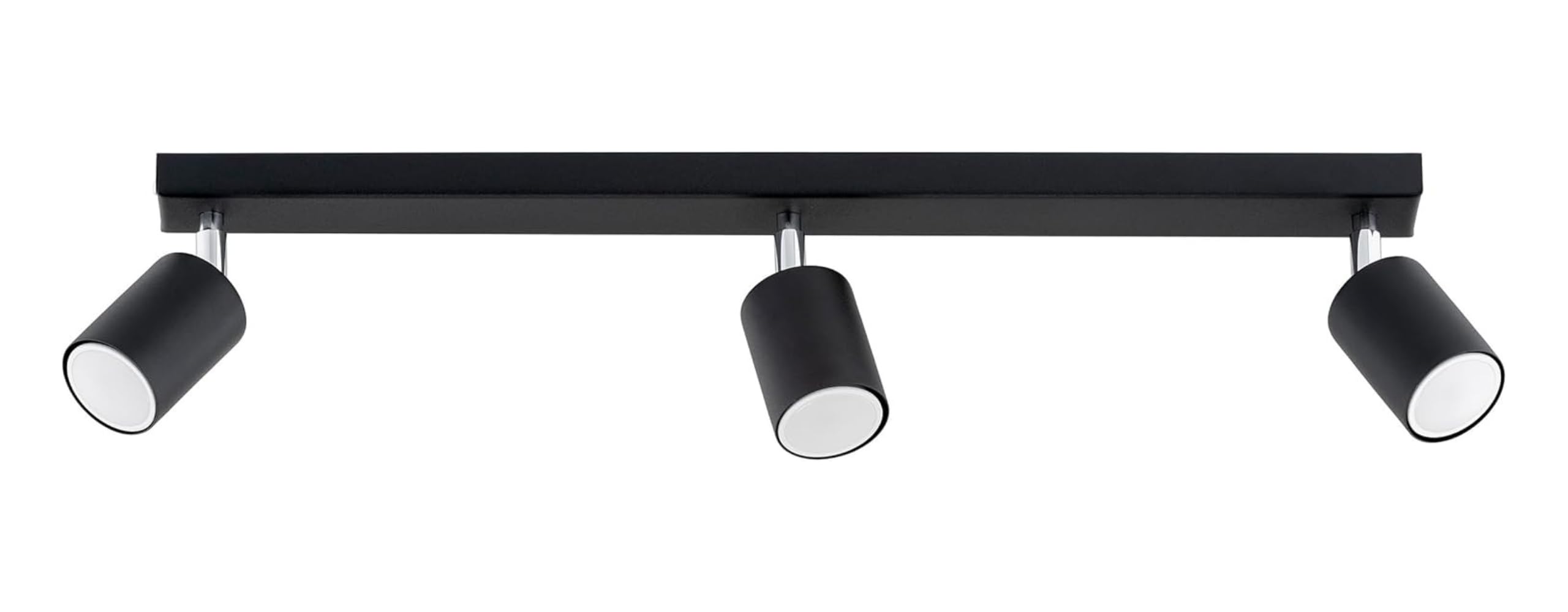KAR LIGHTING Deckenstrahler GU10 – schwenkbare Deckenlampe & LED Spotleuchte aus Metall – 1 bis 4-flammig – in Weiß, Beige oder Schwarz – rund, eckig oder länglich – für Wohnzimmer, Küche, Flur