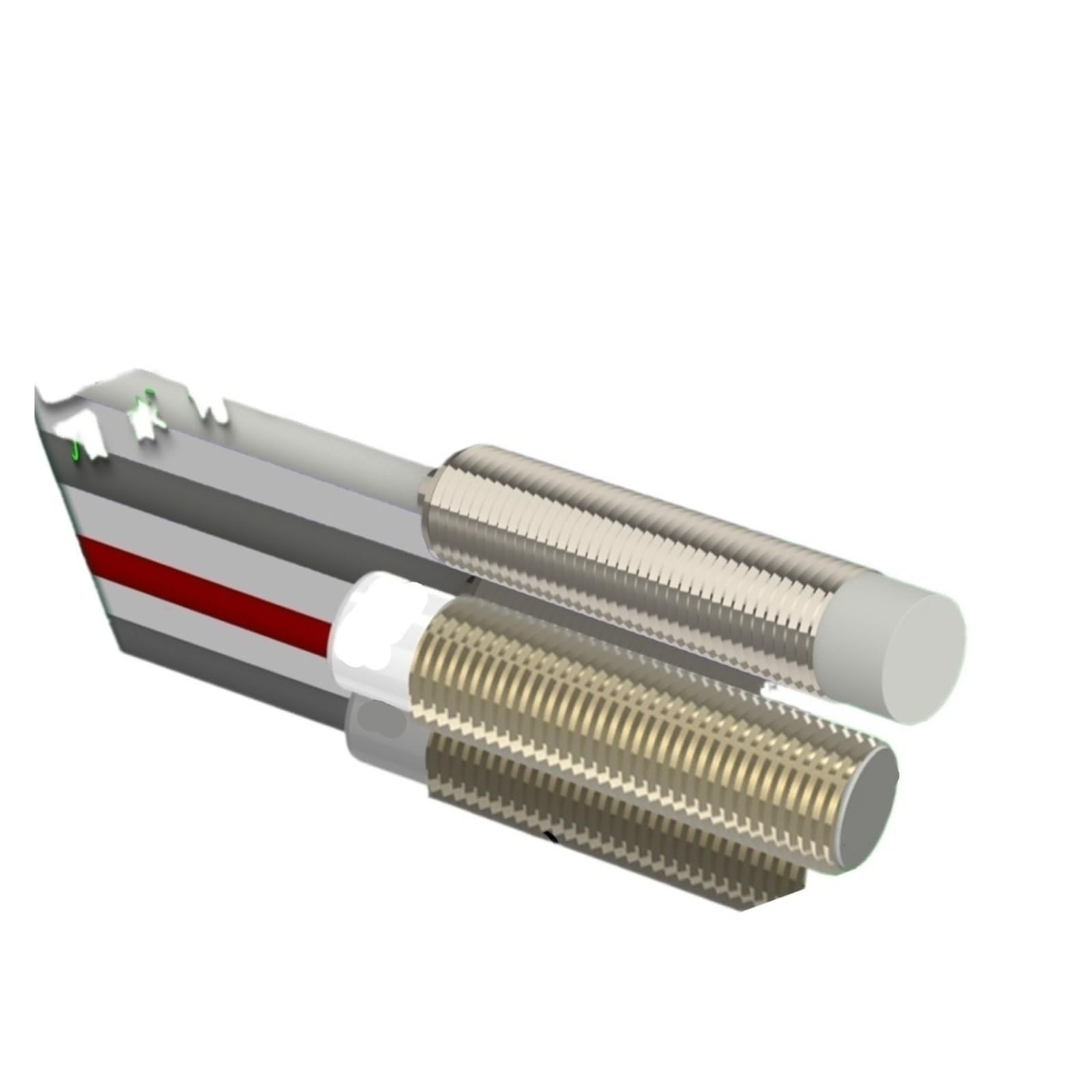 Capteur capacitif M12 résoud la détection de liquides et objets non métaux