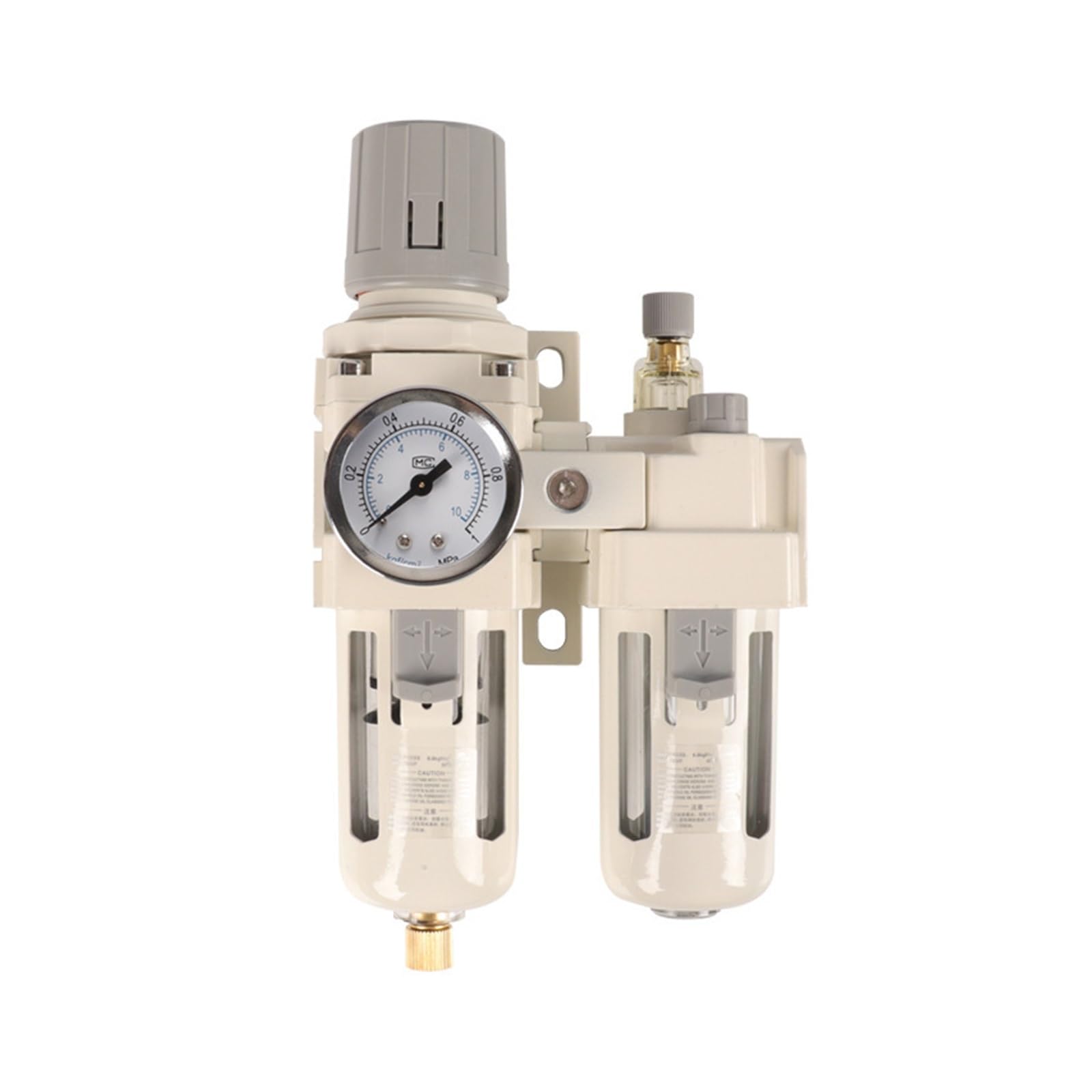 Filtre de régulation de pression AC4010-06D processeur source air blanc - 2