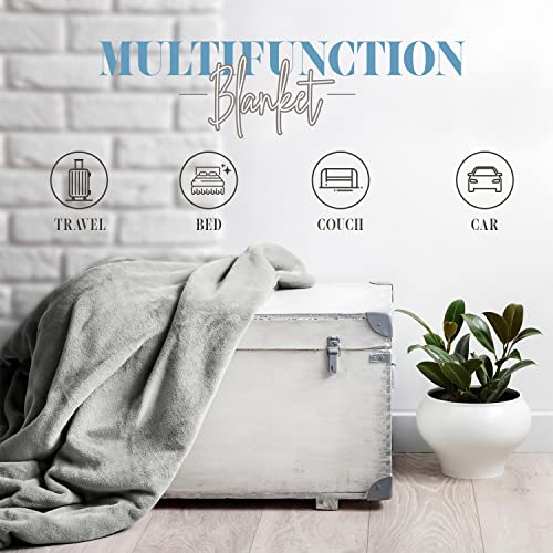 Elegant Comfort Luxury Velvety Feel Blanket, All-Season Lightweight Blanket, Ultra Plush, Soft, Cozy-Fuzzy Flannel Fleece For Couch, Sofa, Bed, Travel, Solid Design, King/California King, Cream-Beige #TOP7