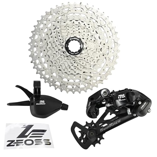 SunRace MS 1x10 Xs[h 11-46T MTB O[vZbg ZEOSSXebJ[tAVo[ASR3170-ZEOB