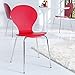 cagü - RETRO LOUNGE DESIGN KLASSIKER STUHL [JACOBSEN] ROT, NEU!